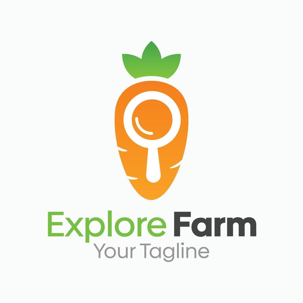 Explore Farm Logo Design Template. Good for Business, Agency, Community and Organization vector