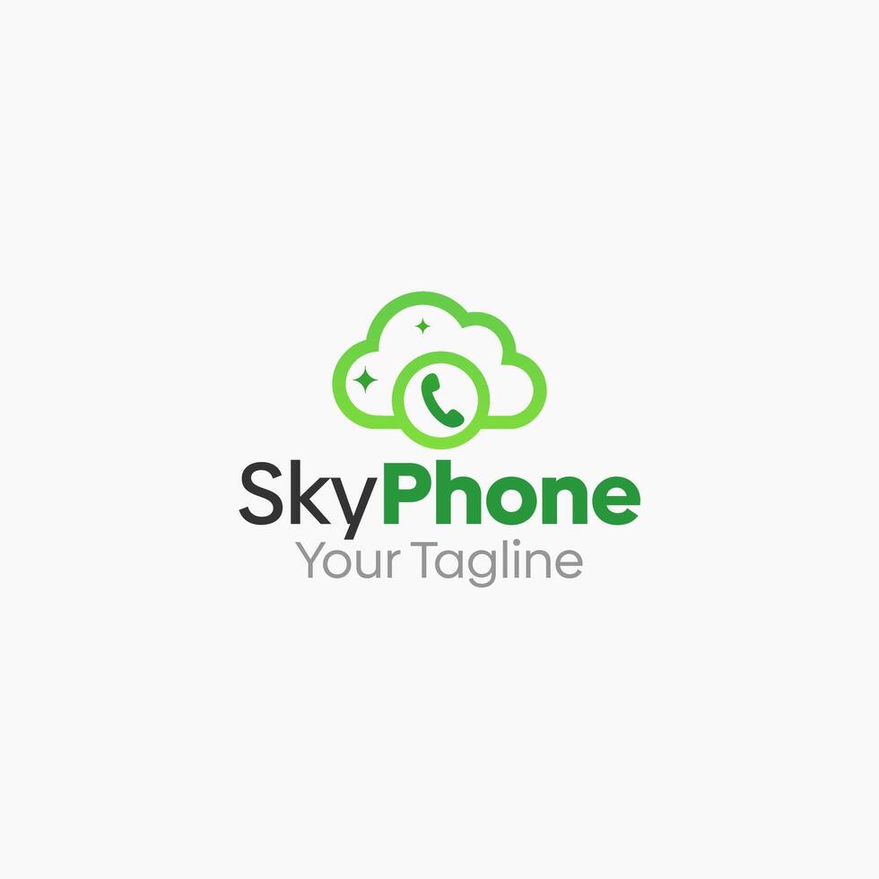 Sky Phone Good for Business, Start up, Agency, and Organization vector