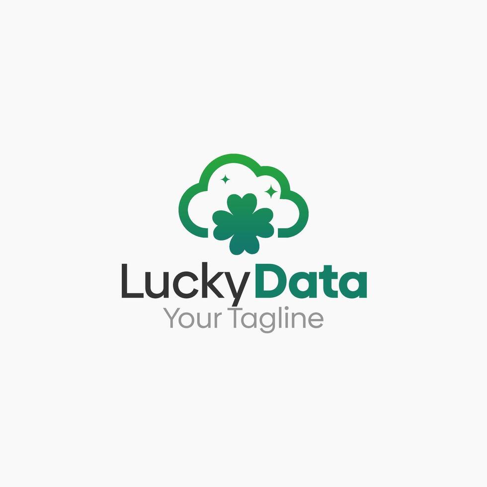 Lucky Data Good for Business, Start up, Agency, and Organization vector