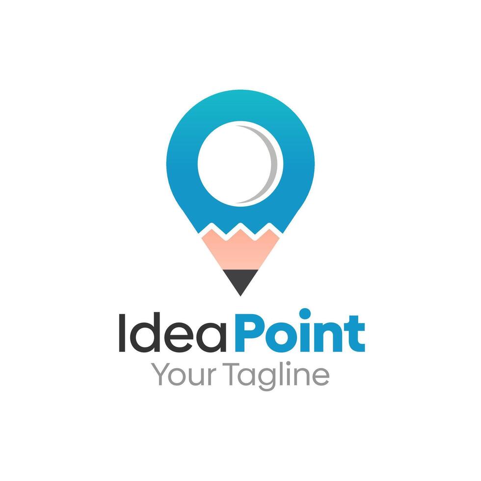 Idea Point Logo Design Template. Good for Business, Agency, Community and Organization vector