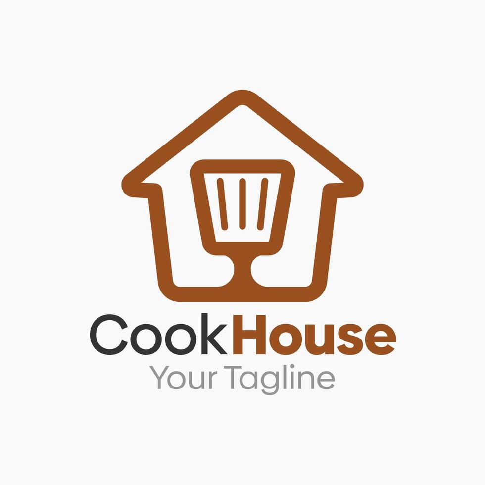 Cook House Logo Design Template. Good for Business, Agency, Community and Organization vector