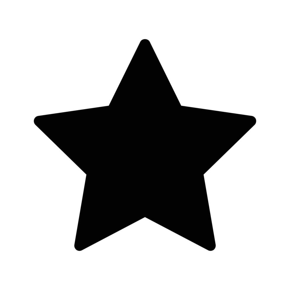 Get this amazing star design in trendy style vector
