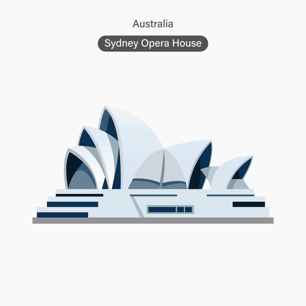 Australia Sydney Opera House Landmark Building vector