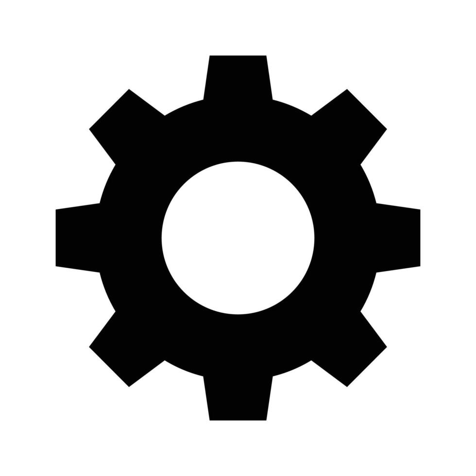 Premium of setting, user interface icon vector