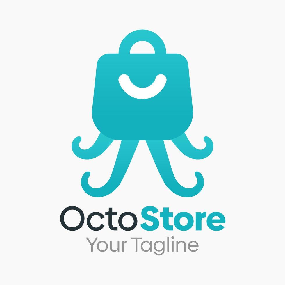 Octo Store Logo Template Design. Good for Business, Start up, Agency, and Organization vector