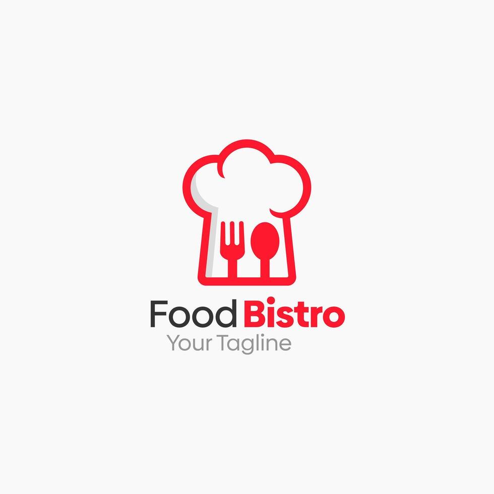 Food Bistro Logo Template Design. Good for Business, Start up, Agency, and Organization vector