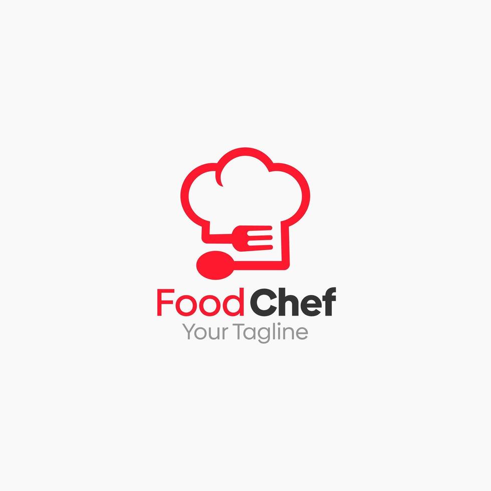 Food Chef Logo Template Design. Good for Business, Start up, Agency, and Organization vector
