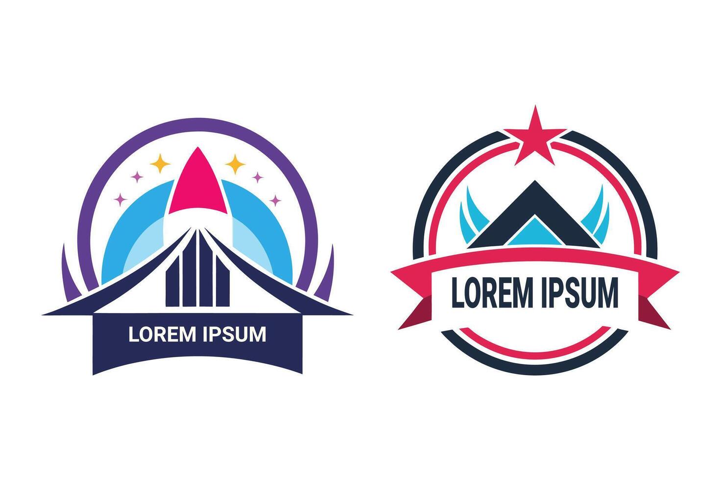 Event Management Logo Design Ready for Customization vector