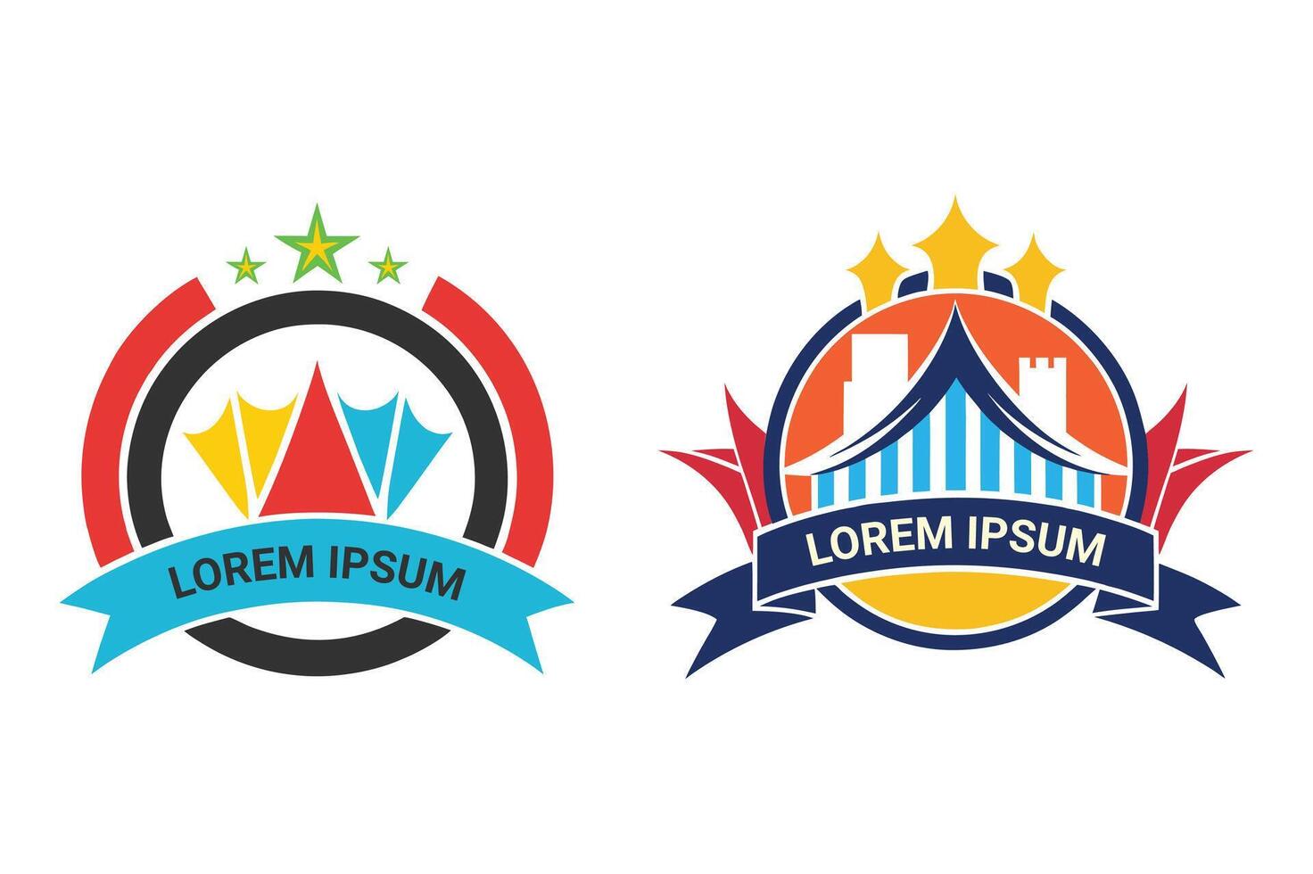 Editable Event Management Logo Isolated Design vector