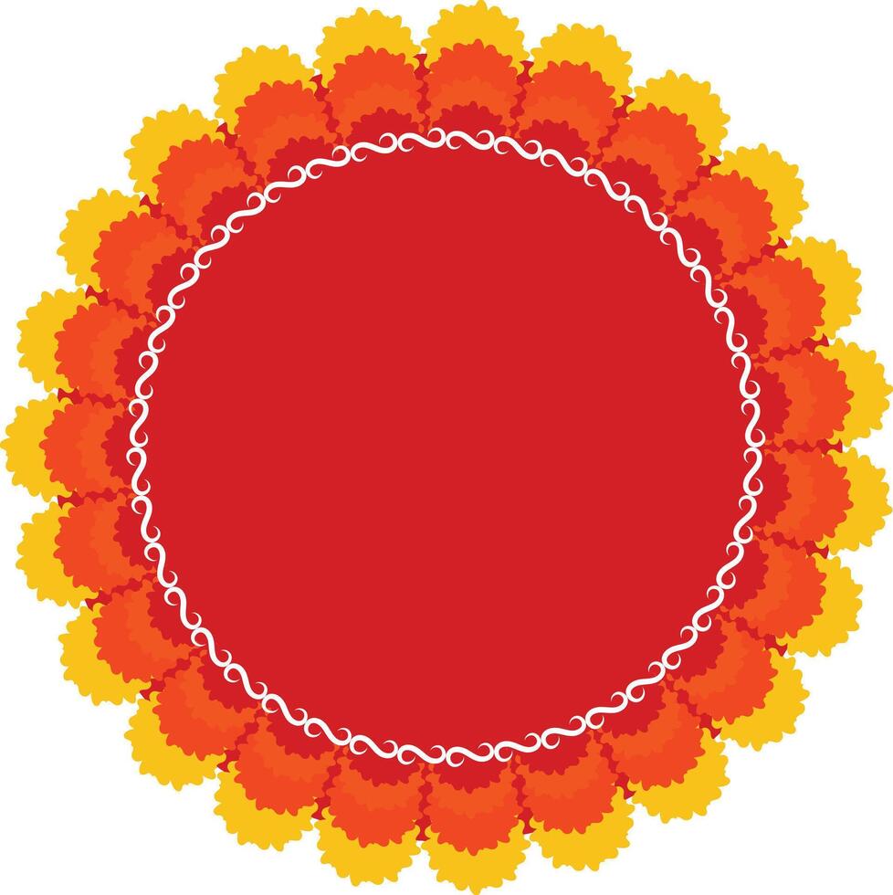 Indian Festive Decorative Frame and Background, Indian Wedding Card Backgroun and frame vector