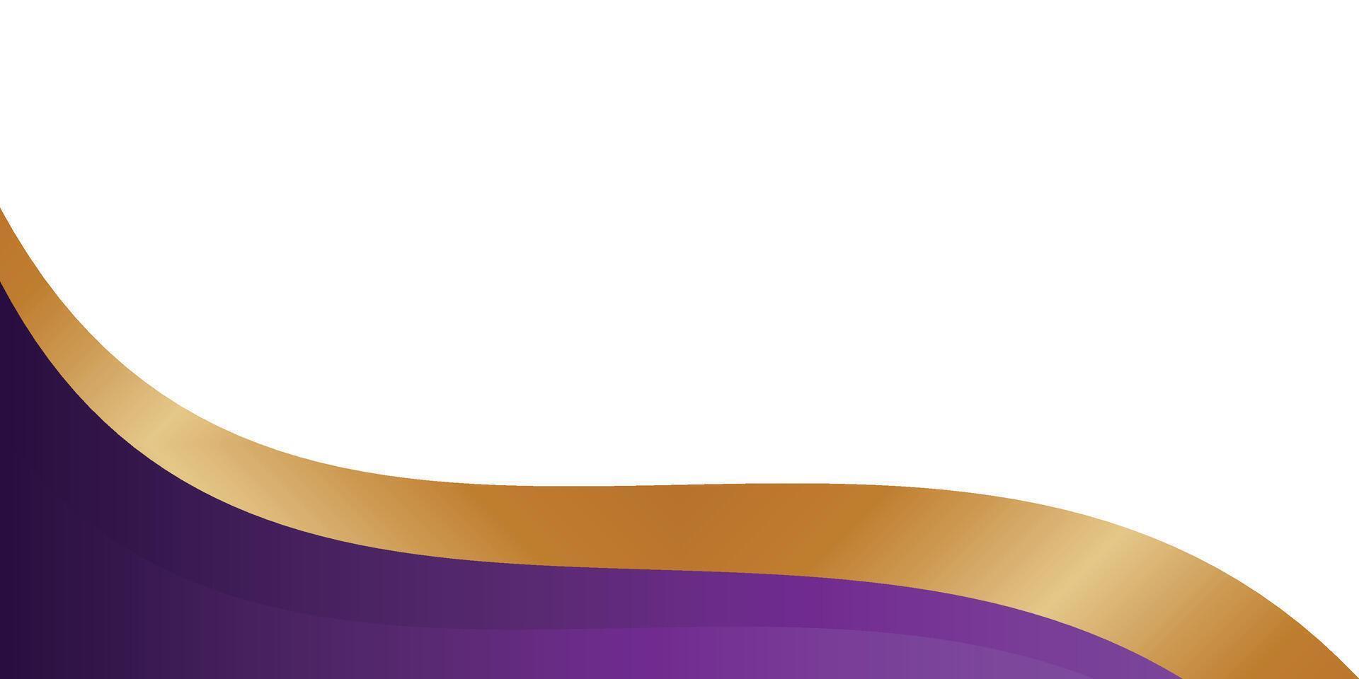 Luxury abstract background with gold and purple lines. purple gold background concept vector