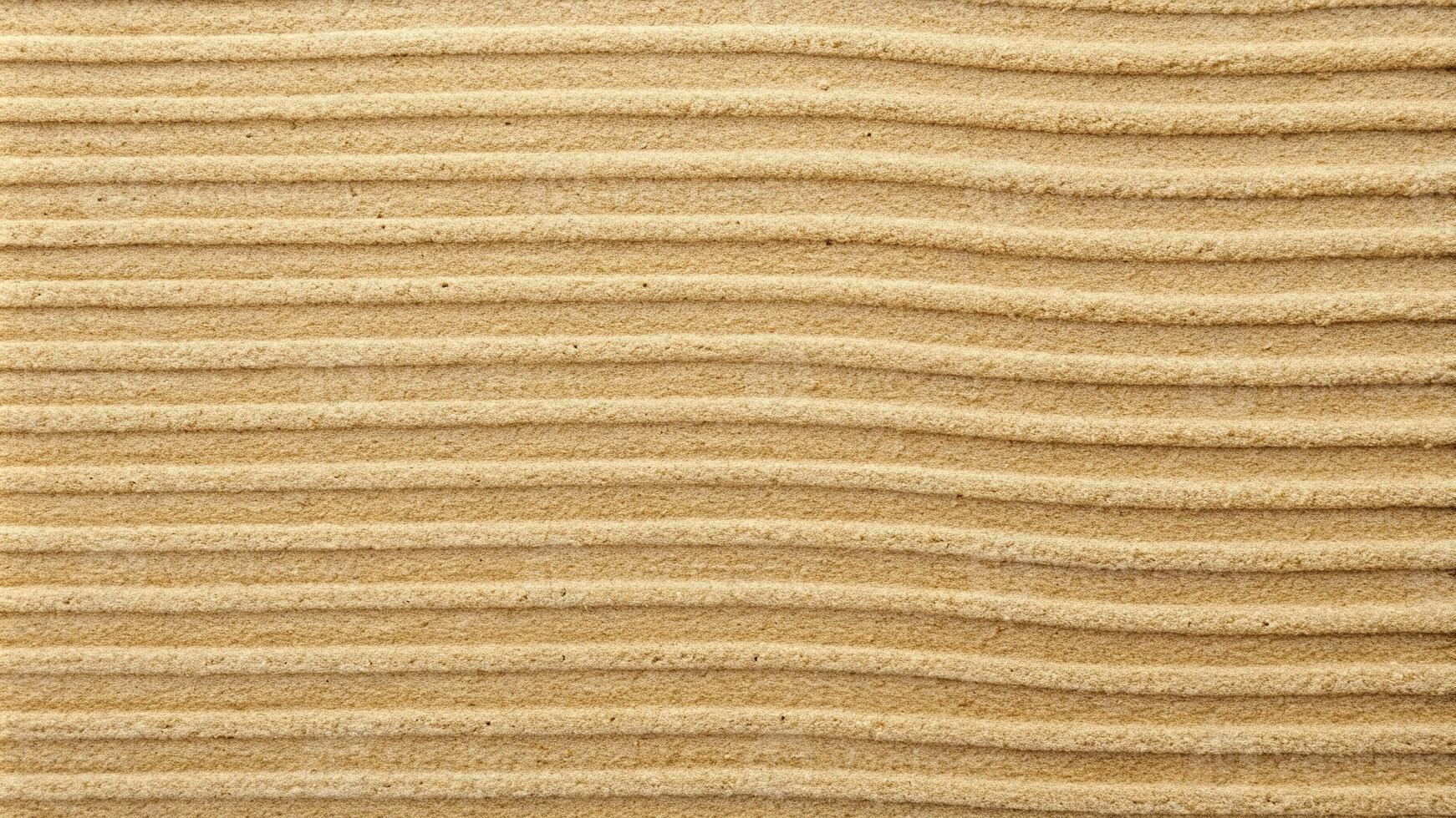 Horizontal sand texture in beige tones perfect for creating patterns and backgrounds with leading lines to add depth and interest, depth, tones, pattern, horizontal, beige, texture photo