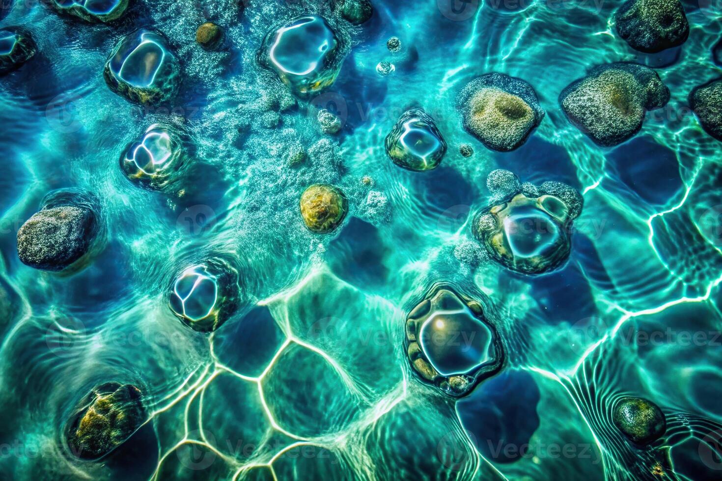 abstract shapes in water organic shapes artistic and fluid Bird Eye View photo