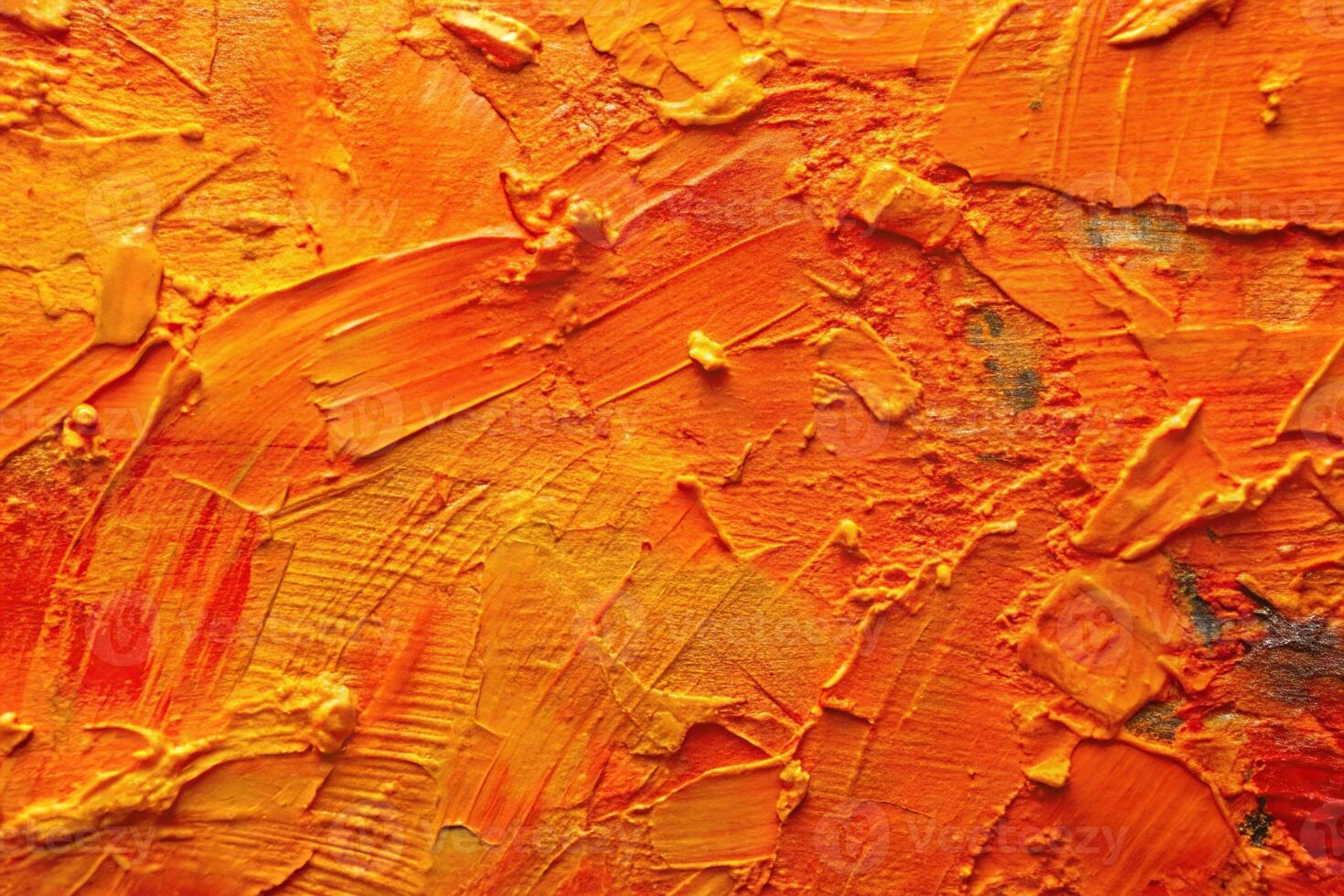 abstract rough colorful orange colors art painting texture background wallpaper point of view photo