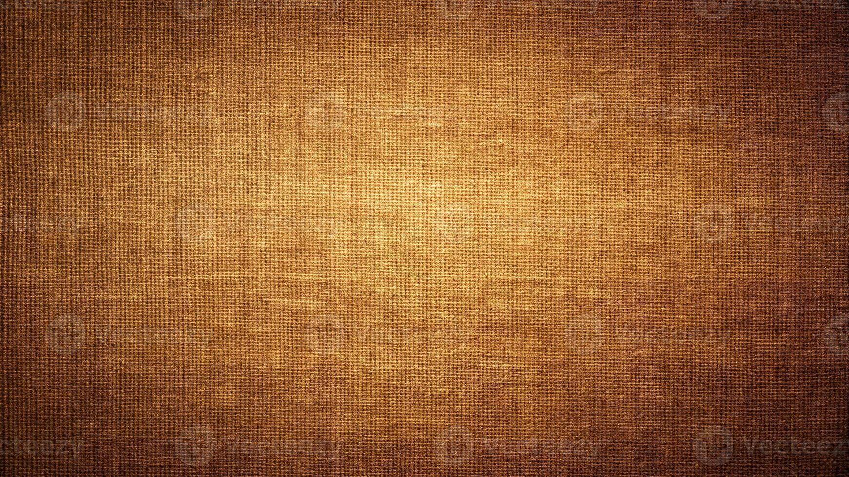 Abstract textured background in brown canvas with tilted angle photo