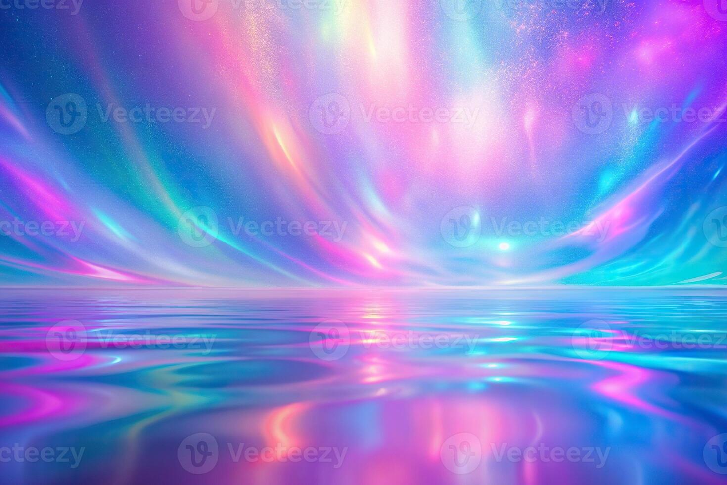Abstract holographic gradient background with a wide angle perspective featuring a mesmerizing blend of purple blue and pink shimmering colors, gradient, abstract, purple, blend photo