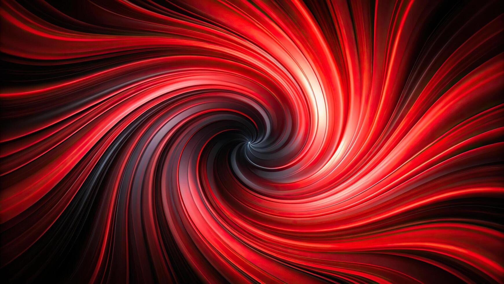 Abstract red and black swirling background photo