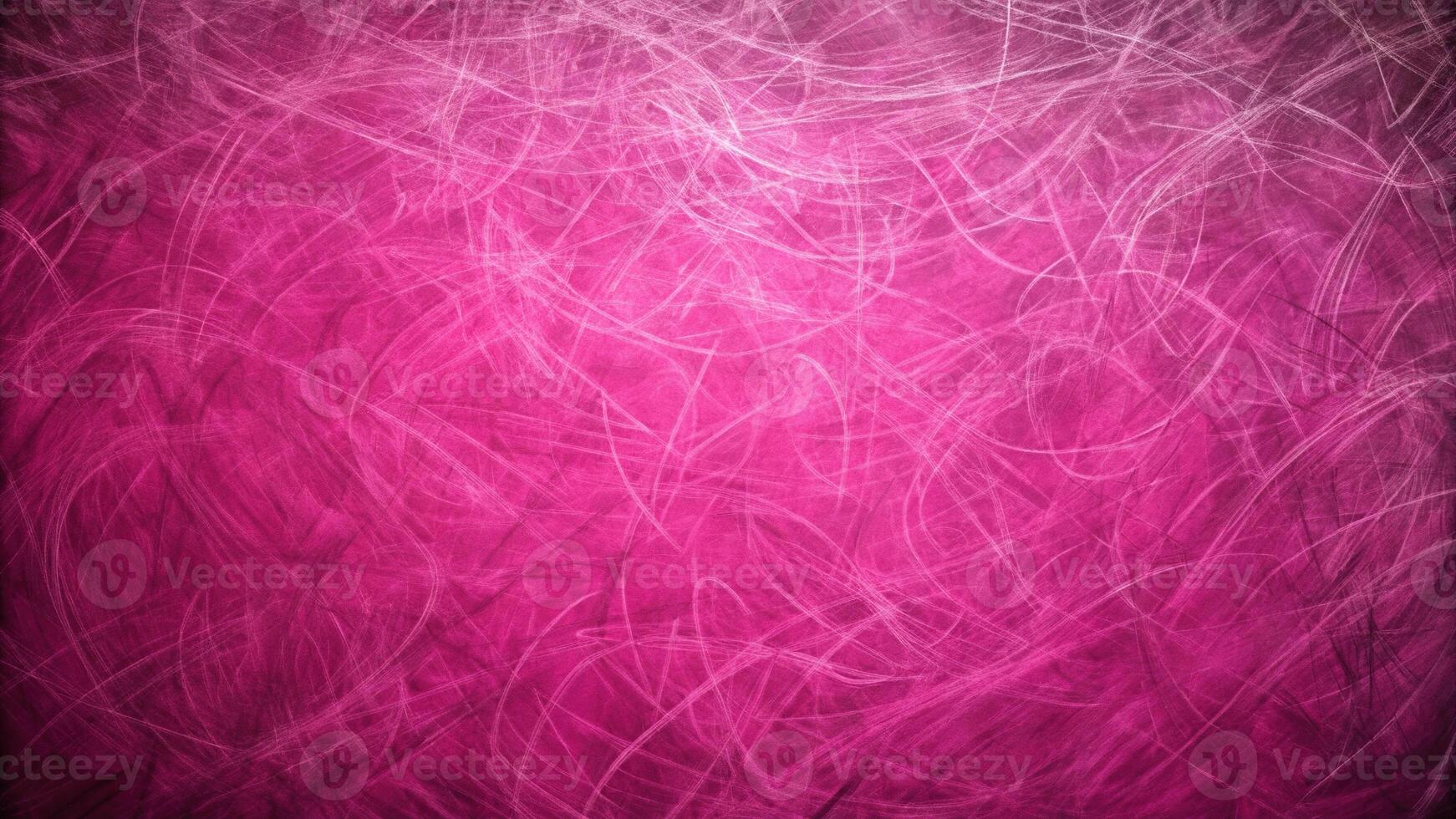 Abstract pink background with black and white scribbles photo