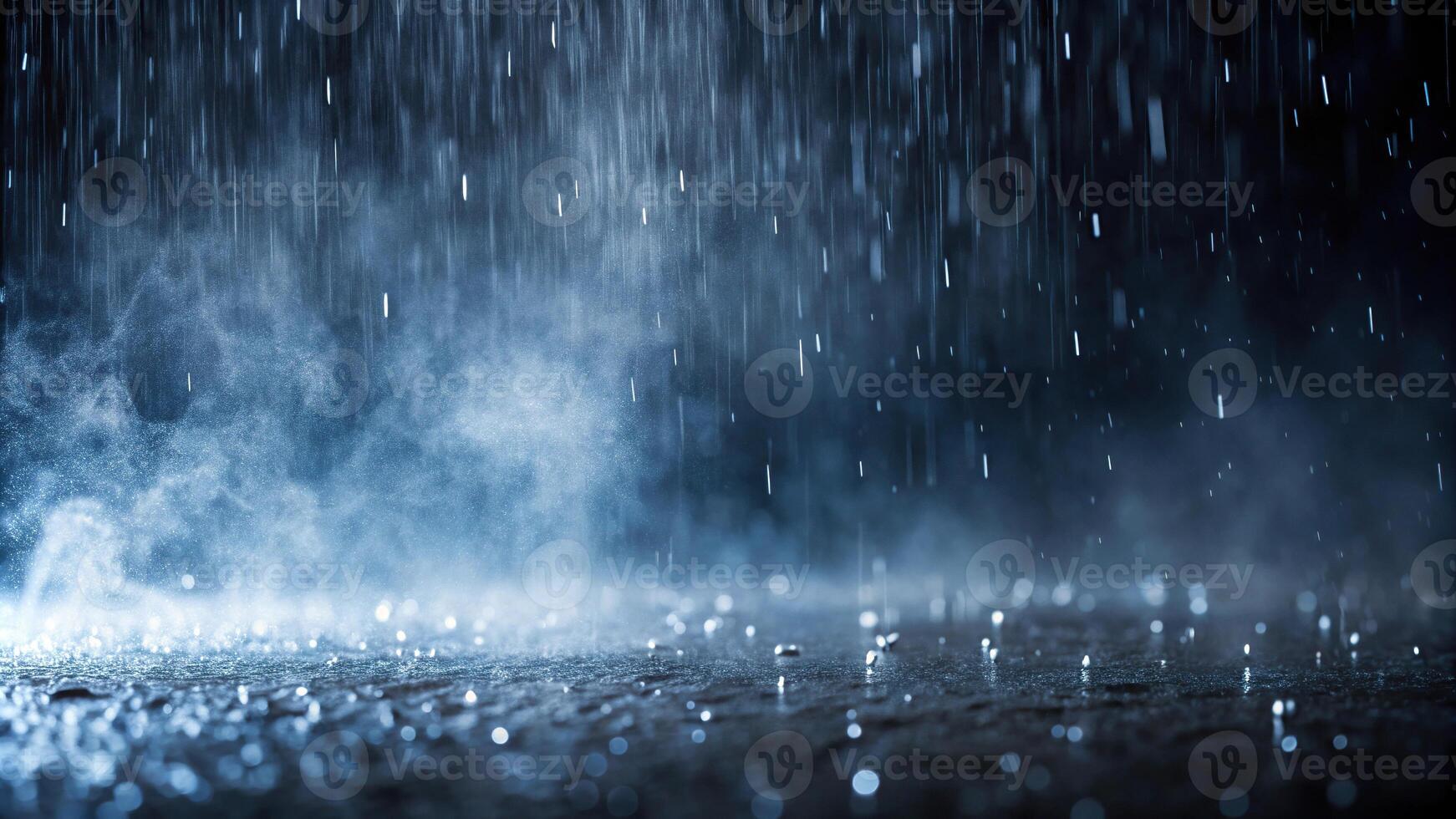 abstract rain and fog overlay effect photo