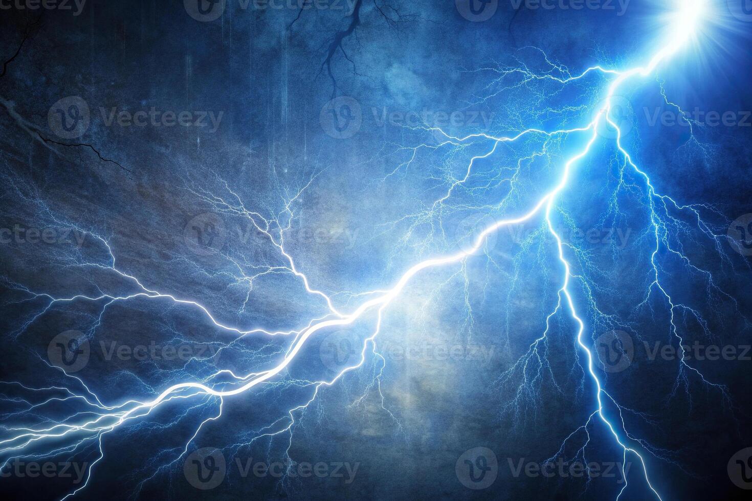 Abstract nature thunder background photo