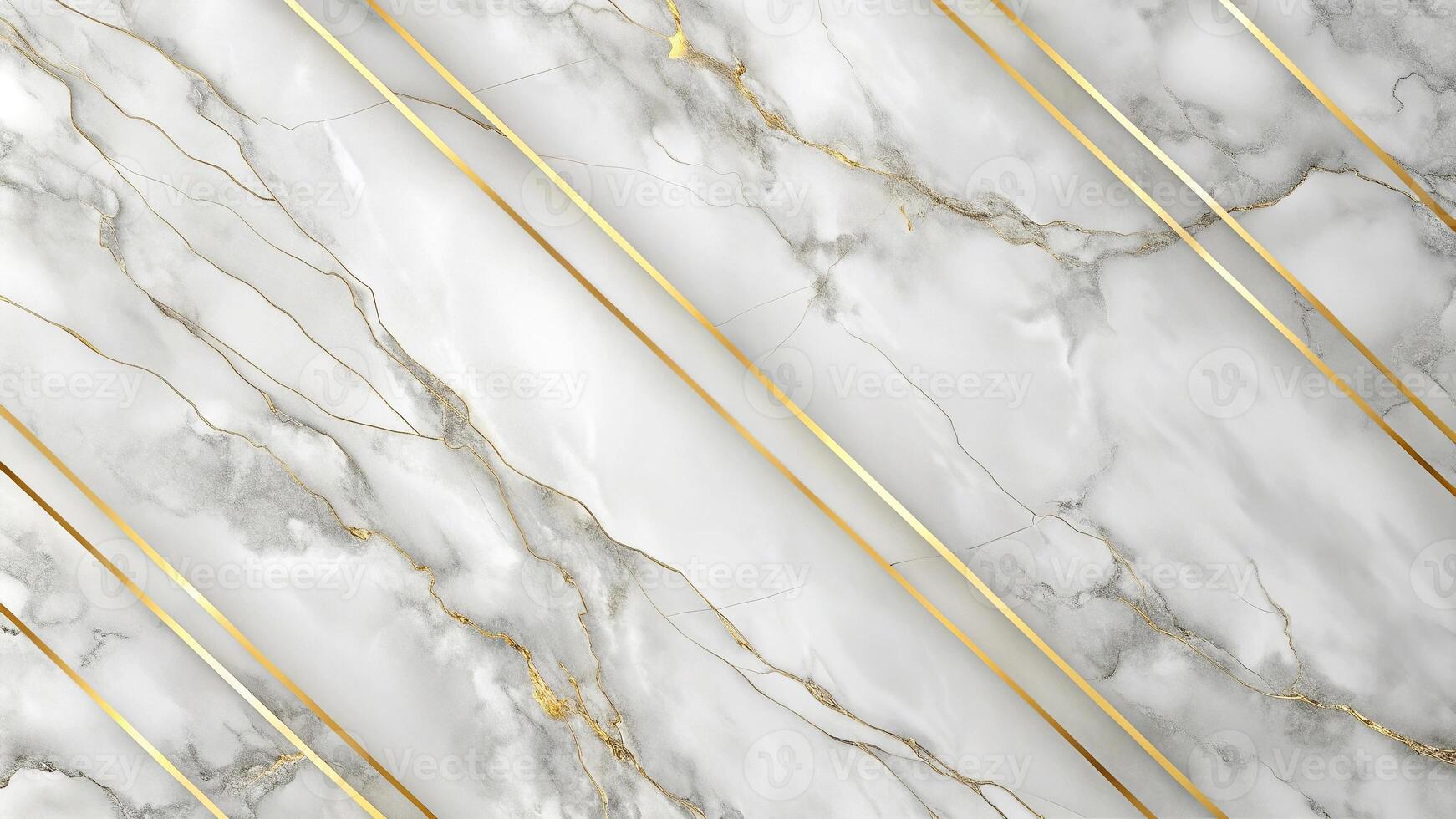 Abstract marble background with gold paths, luxury backdrop with leading lines photo
