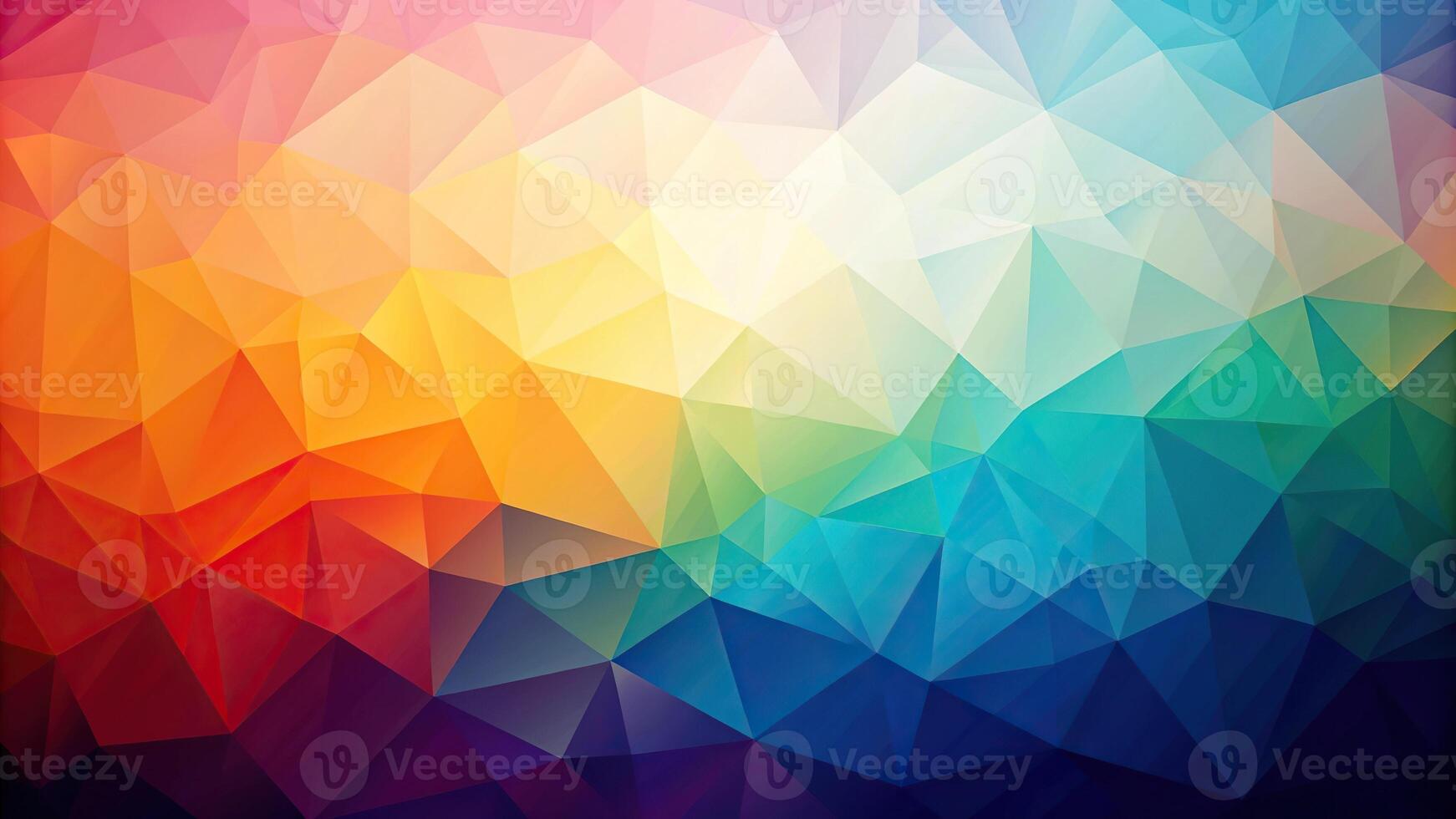 Abstract geometric background in low poly style photo