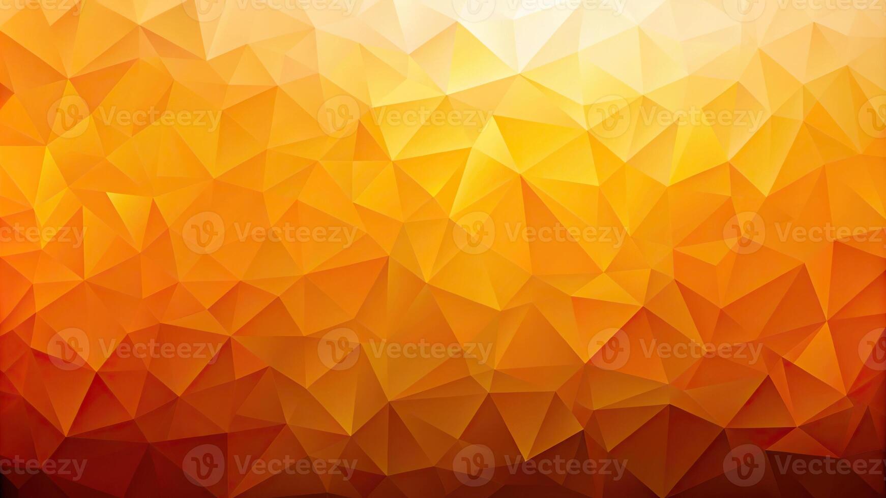 Abstract geometric background with vibrant orange and yellow tones resembling a bird's eye view photo