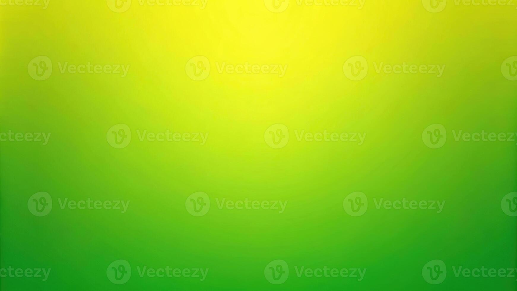 Abstract green and yellow gradient background reflected photo