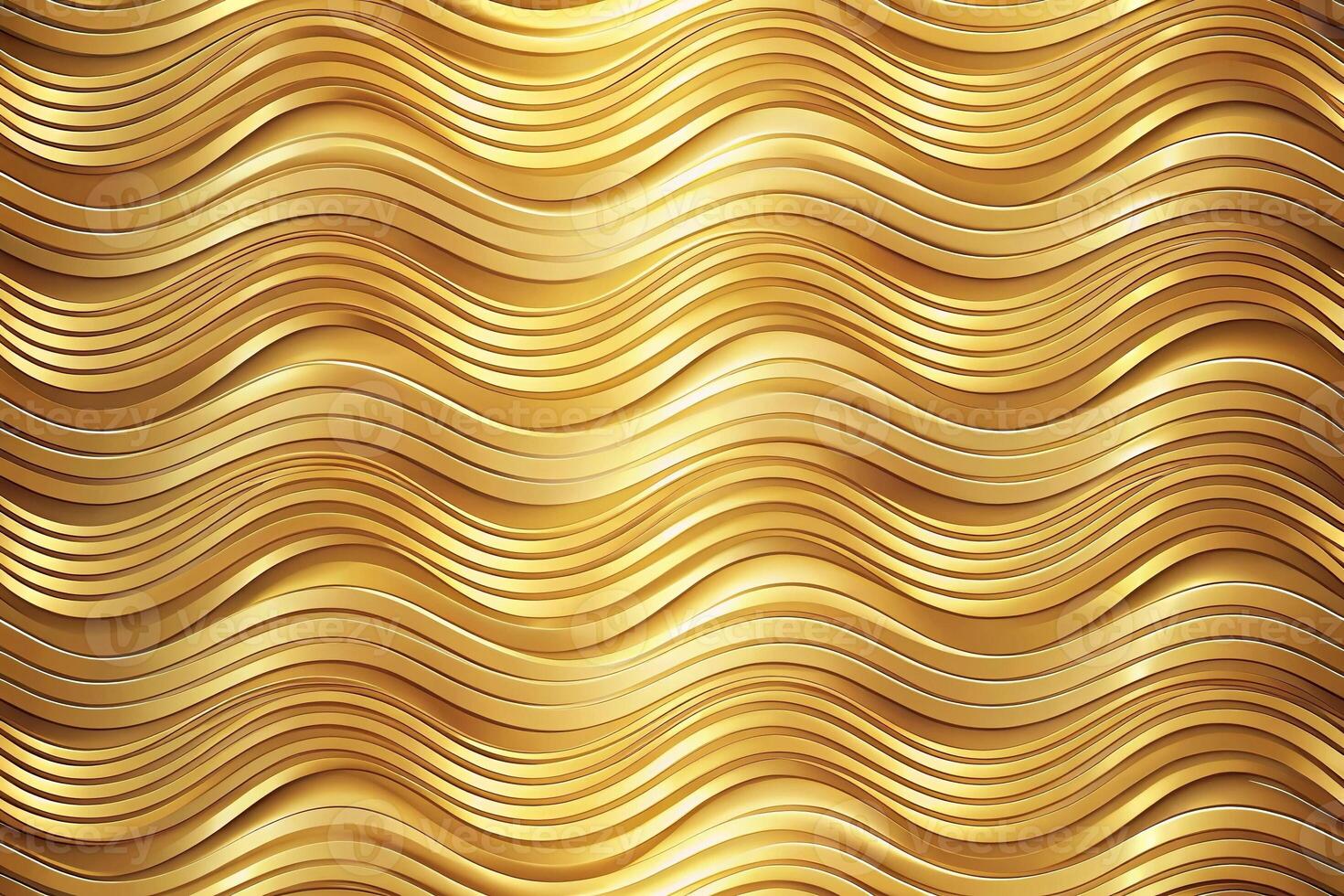 Abstract golden wave pattern gradient moving seamless background photo
