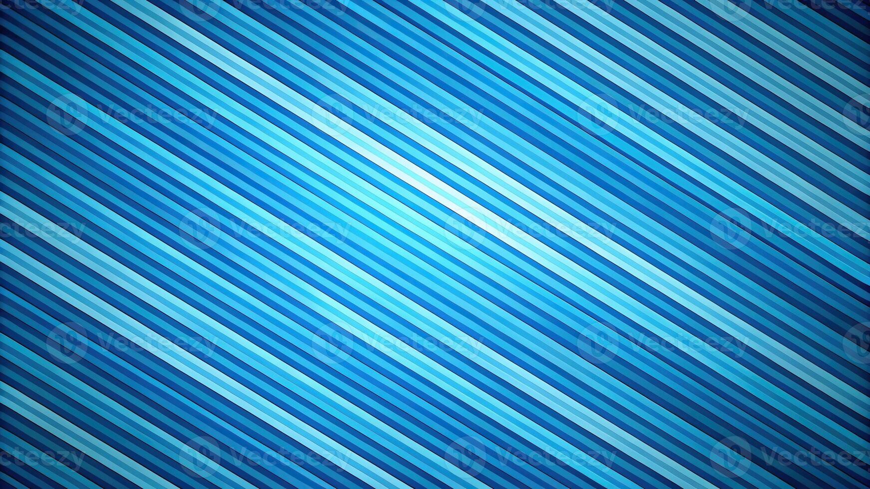 Abstract diagonal stripes background in blue photo