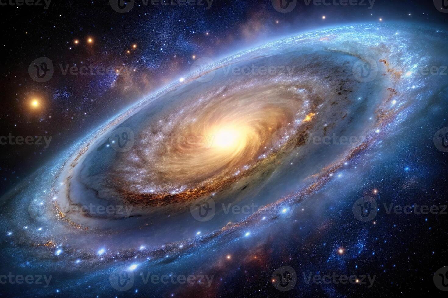 Abstract background of phantom galaxy in cosmos photo