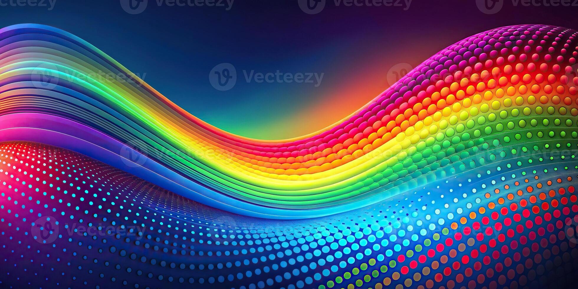abstract colorful wave background photo