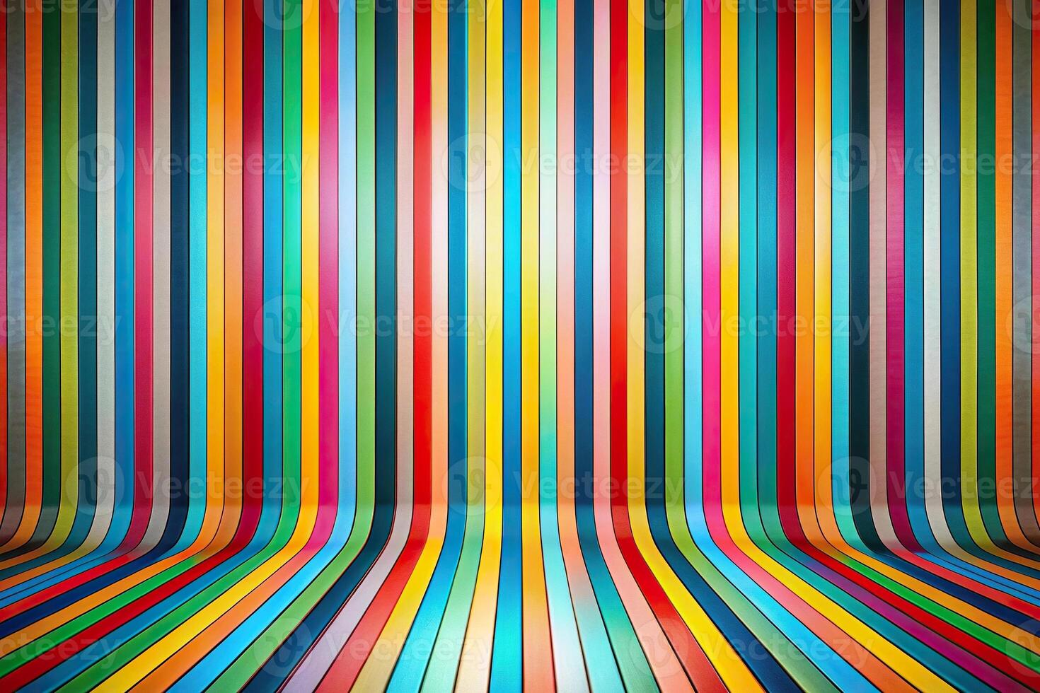 Abstract colorful pixelated pattern with vertical stripes photo