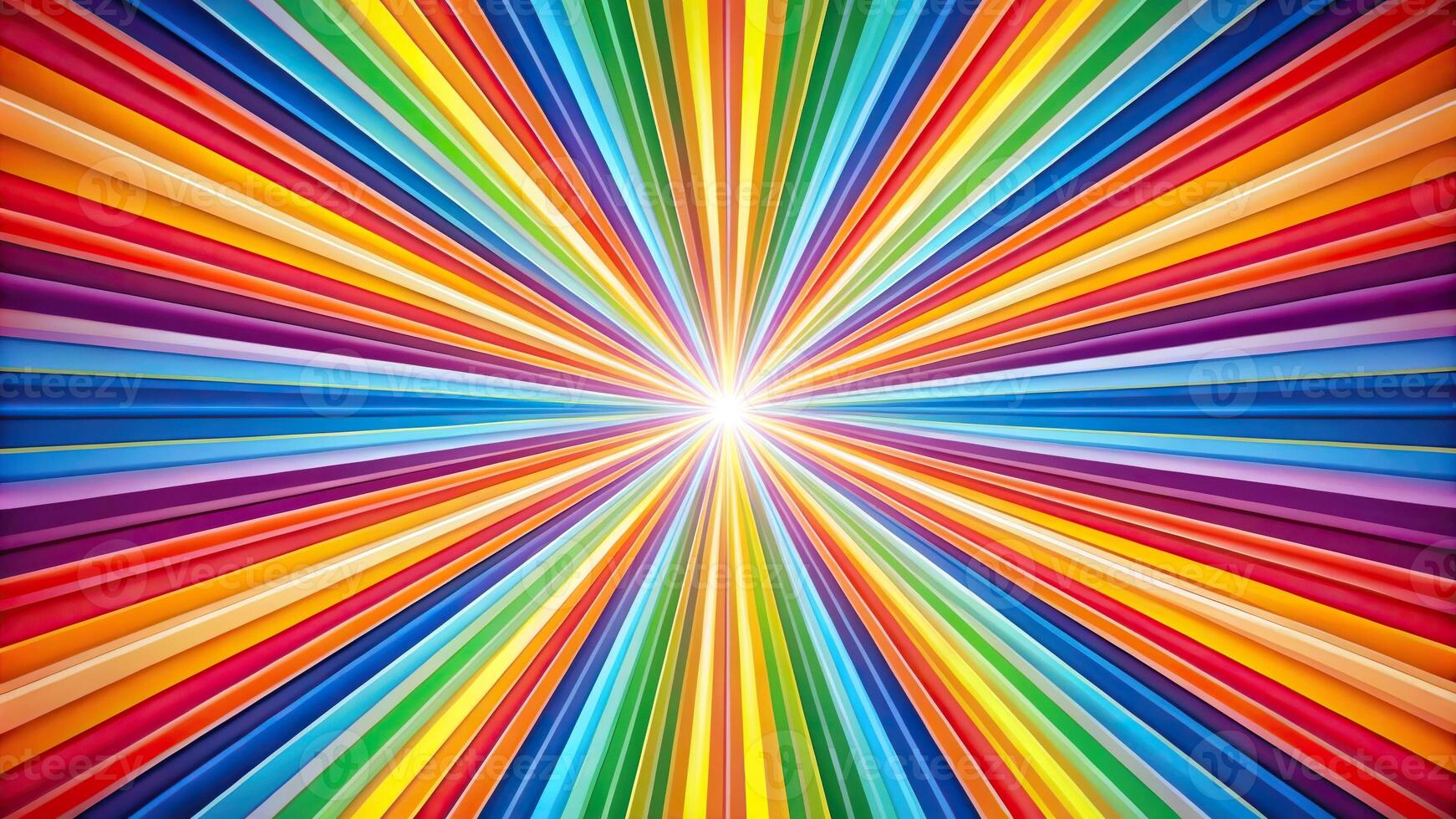Abstract colorful radiant stripes background close-up photo
