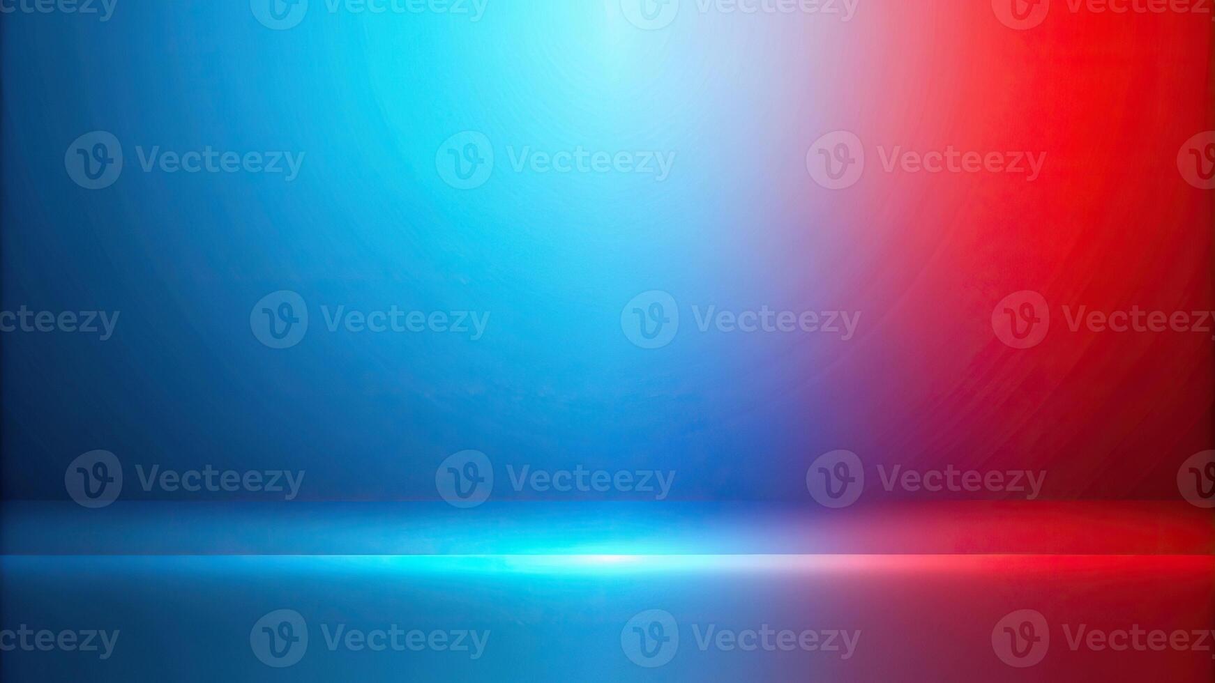 Abstract blue and red gradient background photo