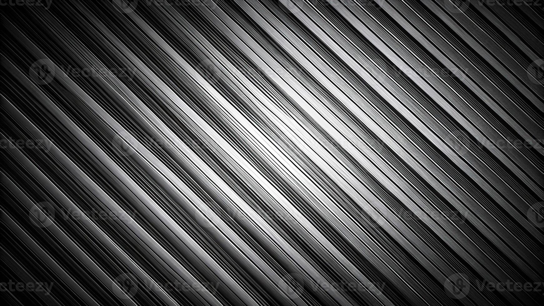 Abstract black and white background with diagonal stripes and subtle texture photo