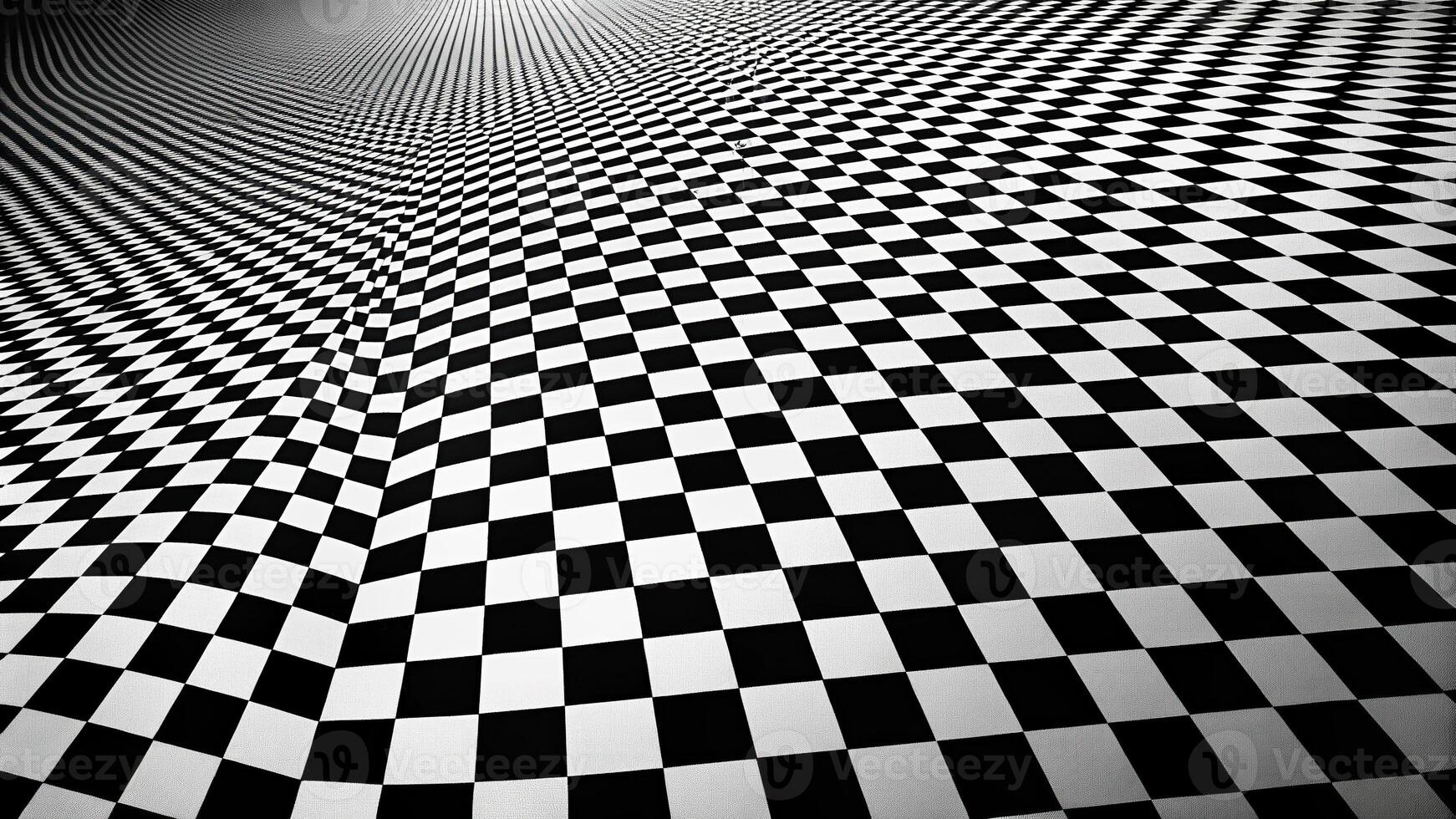 Abstract black and white patterns background with a tilted angle photo