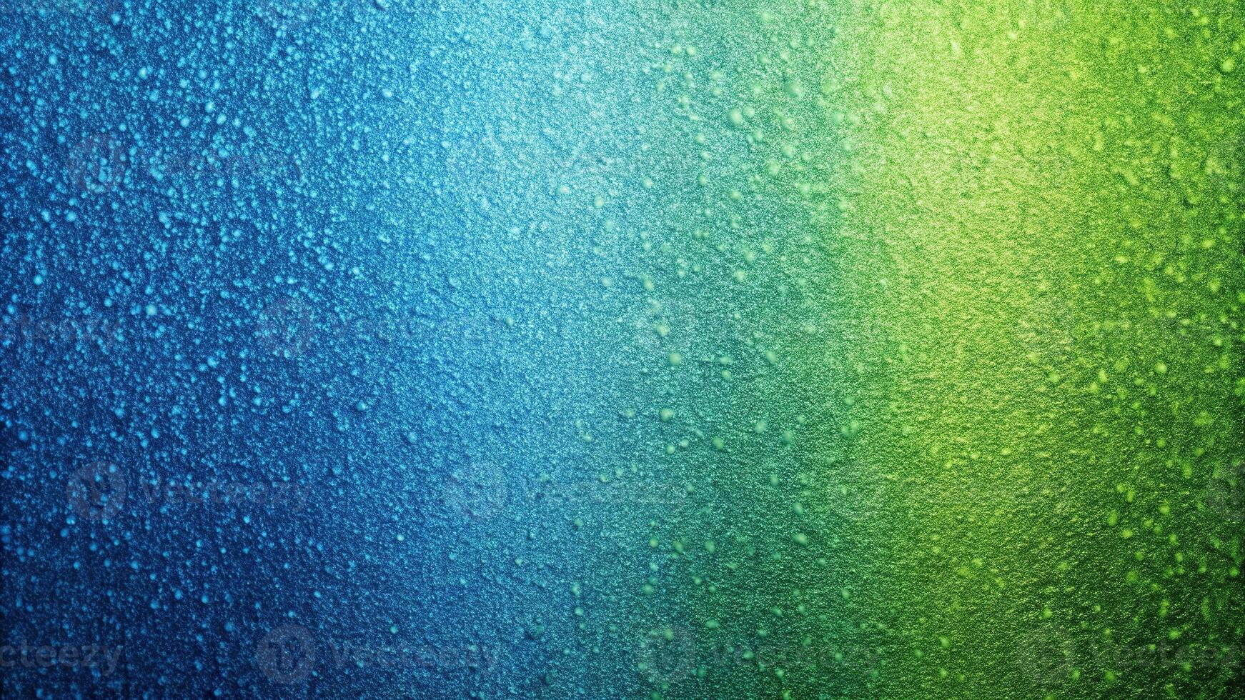 elegant blue green bicolor background with blurs and grainy texture photo