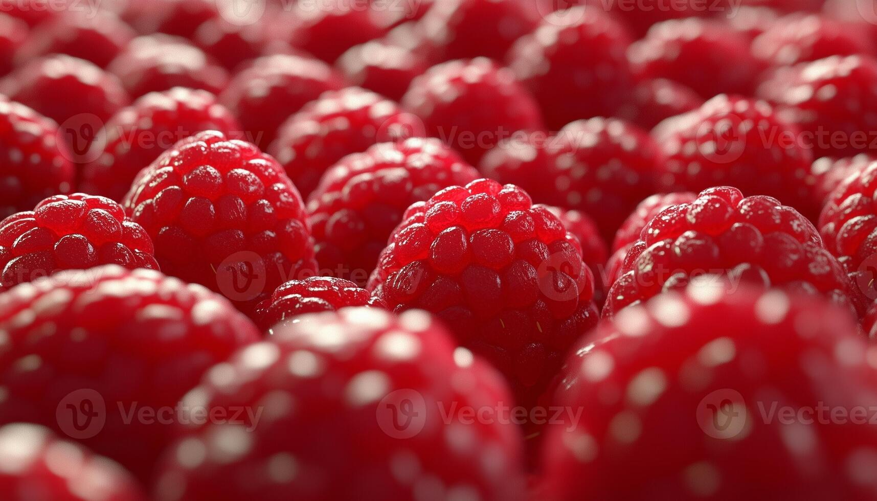 Raspberry red fruits pattern organic agriculture natural farm background photo