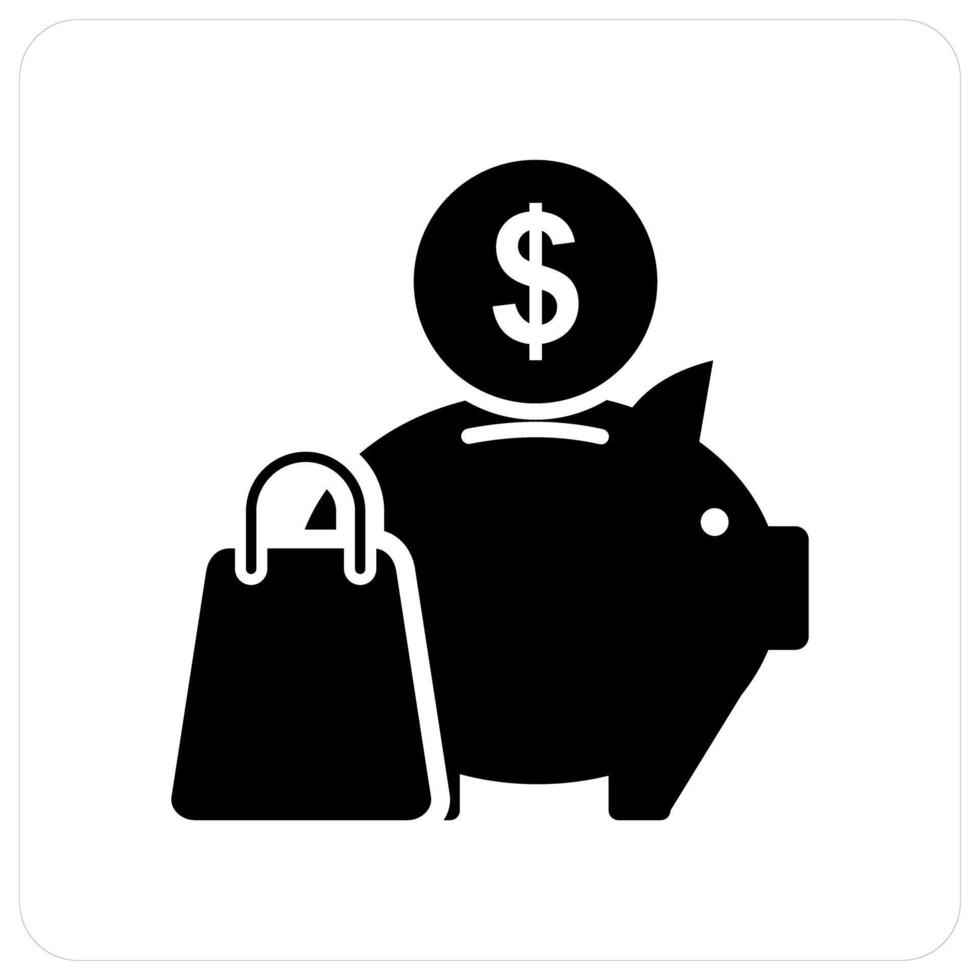 Online Shopping and shopping icon concept vector