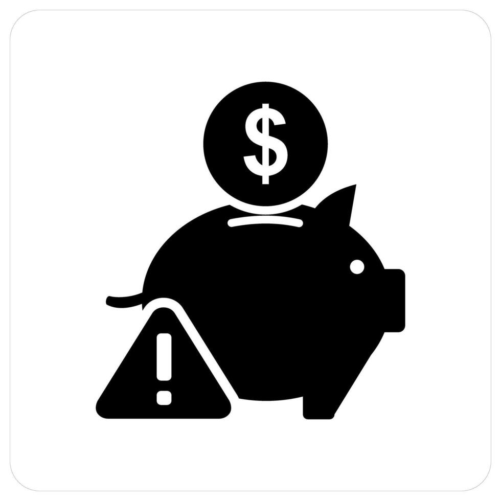 Bank Maintenance and maintenance icon concept vector