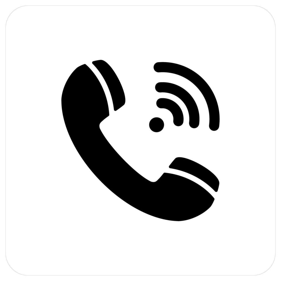 Wifi Call and calling icon concept vector