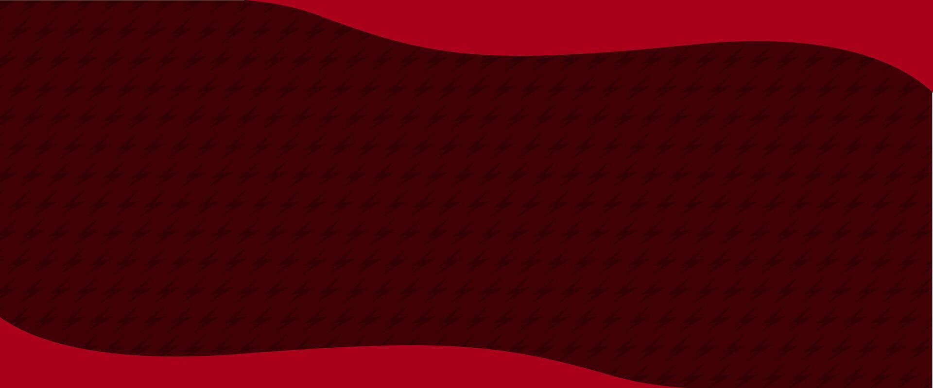 A red background with a black and white pattern vector