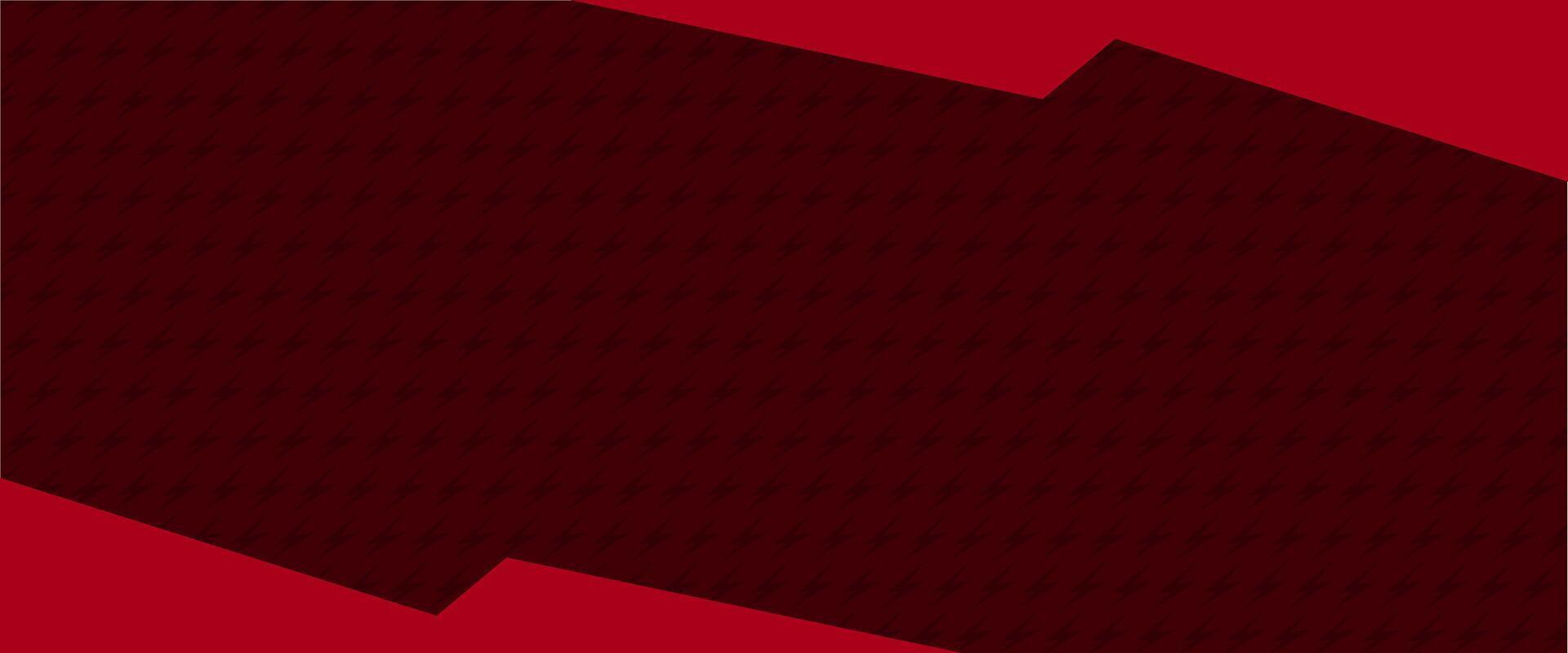 A red and black background with a red arrow vector