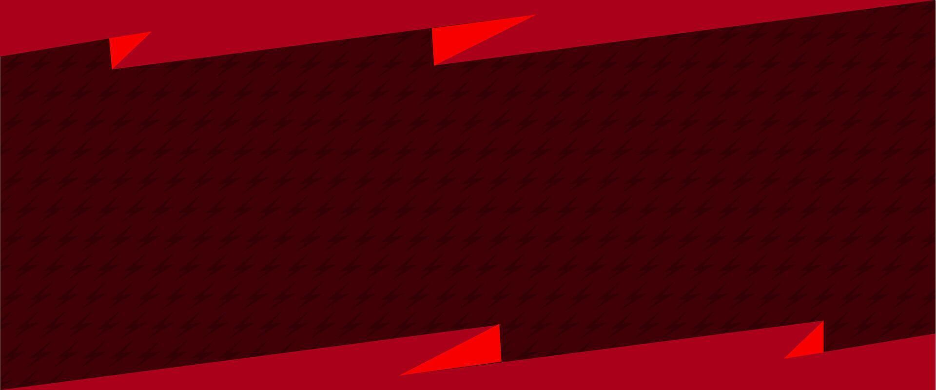 A red background with triangles on it vector