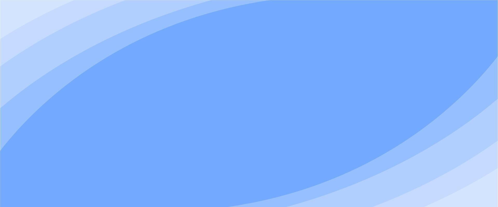 A blue background with a curved line vector
