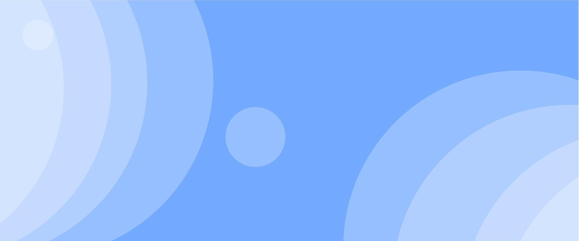 A blue background with a white circle vector