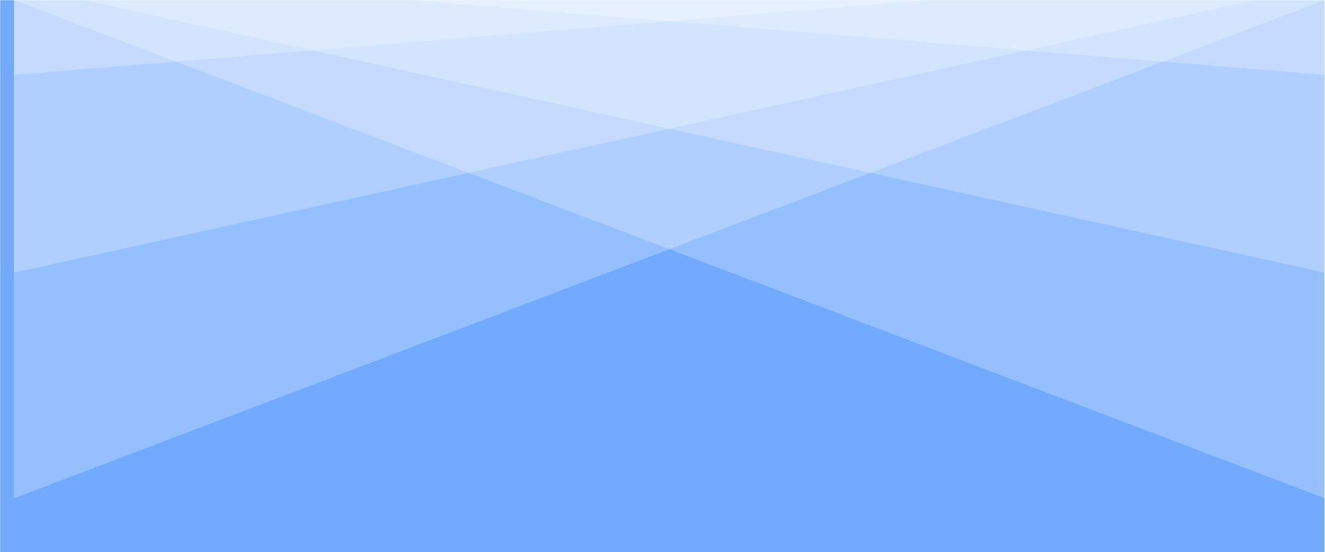 A blue background with a triangle shape vector