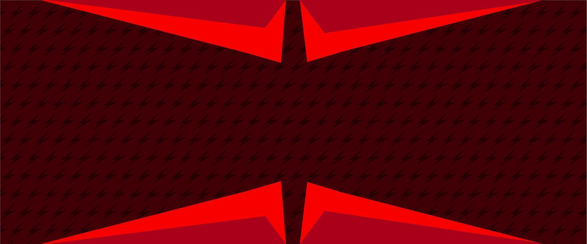 A red and black background with a star pattern vector
