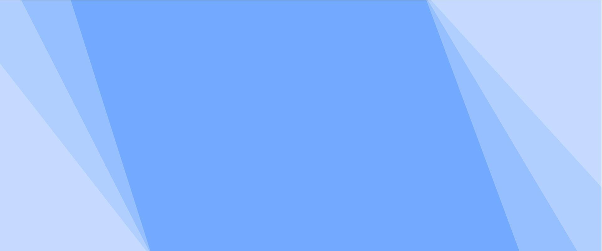 A blue rectangle with a white background vector